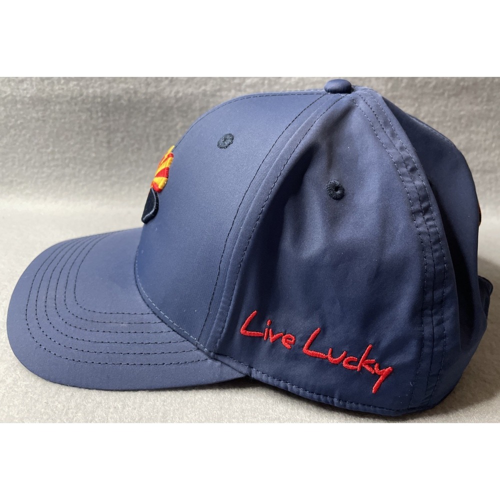 Black Clover Mens Premuim Clover Golf Hat,UV Resist ,Sweat Band Lining SnapBack - Picture 2 of 9